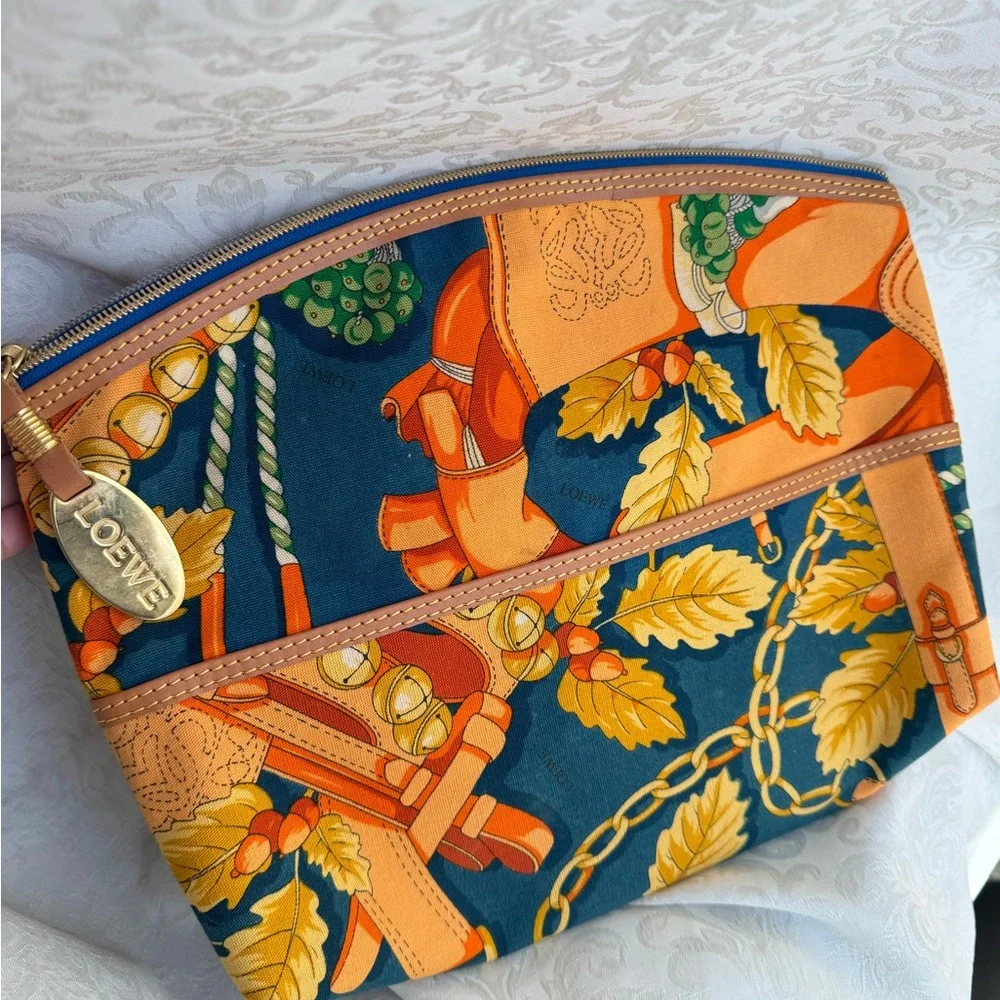 Loewe Printed Cosmetic Pouch - Picture 1 of 11